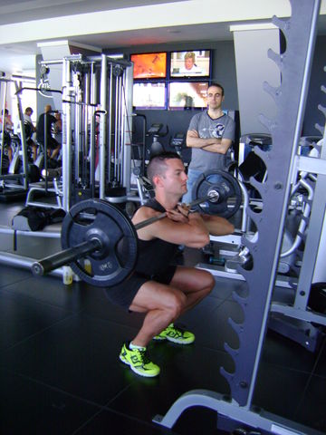 Sentadilla frontal 4