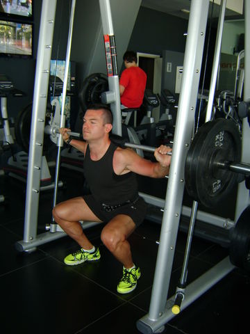 Sentadillas multipower 4