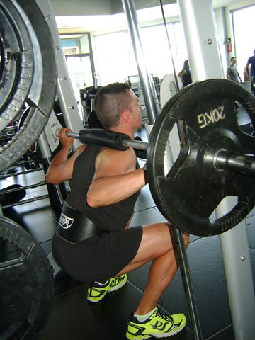 Sentadillas multipower 6